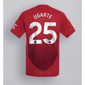 Manchester United Manuel Ugarte #25 Domaci Dres 2024-25 Kratak Rukavima